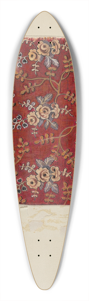 Marie Lutrell - Calico 39.3 inch art pintail longboard deck