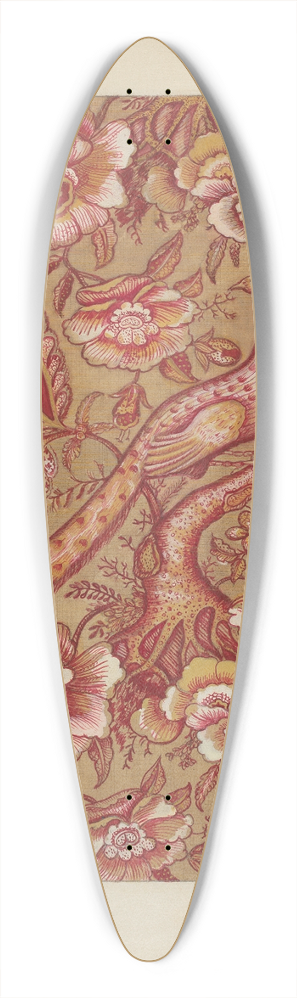 Marie Mitchell - Chintz 39.3 inch art pintail longboard deck