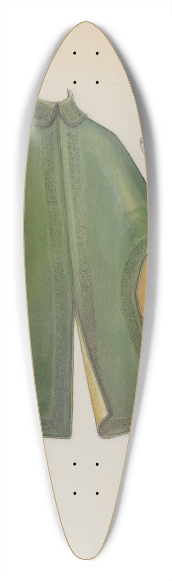Marie Mitchell - Dolman 39.3 inch art pintail longboard deck
