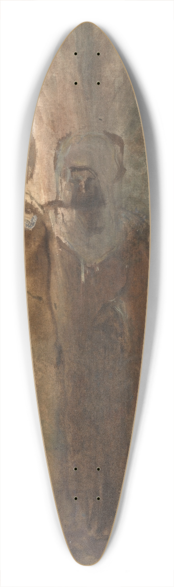 Marius Bauer - Arabs 39.3 inch art pintail longboard deck