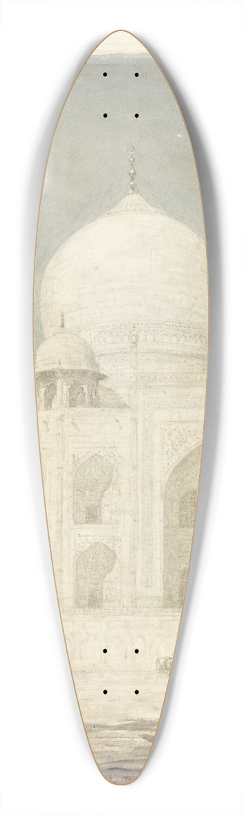Marius Bauer - De Taj Mahal 39.3 inch art pintail longboard deck