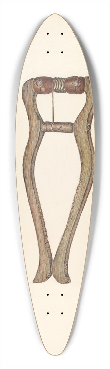 Marius Hansen - Bootjack 39.3 inch art pintail longboard deck