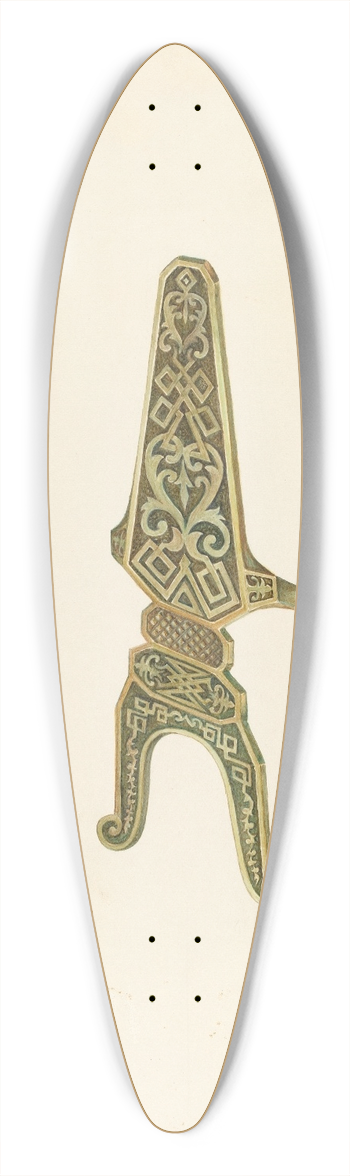 Marius Hansen - Bootjack 39.3 inch art pintail longboard deck