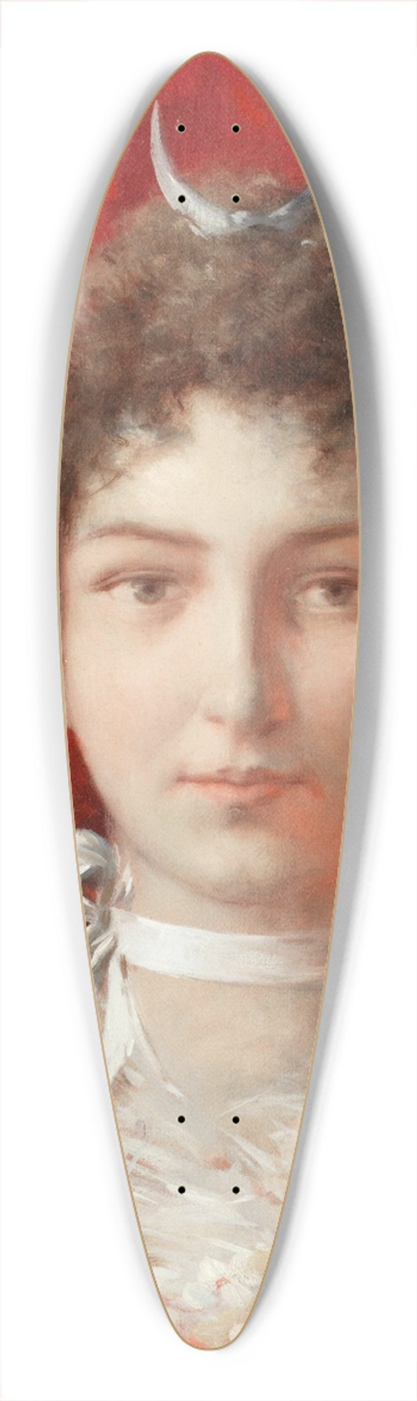 Marius Jognarelli - Diane 39.3 inch art pintail longboard deck
