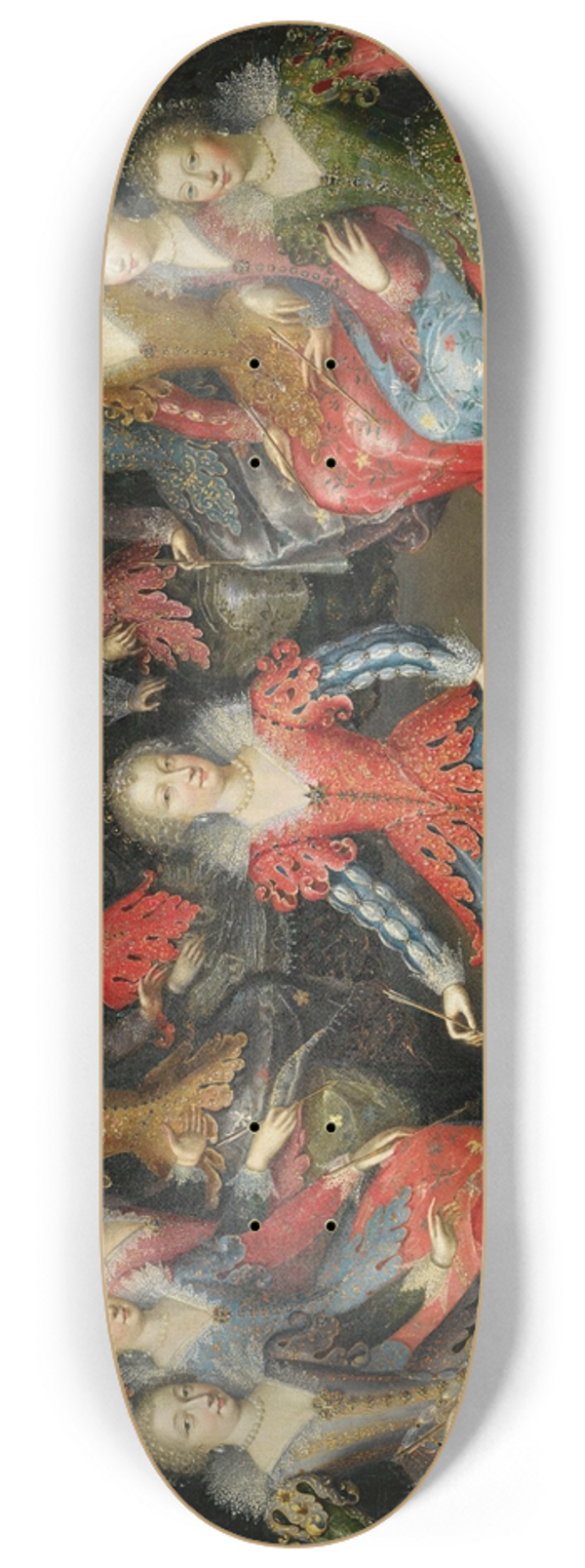 Claude Druet - An Allegory Of Love 8.25 inch art skate deck