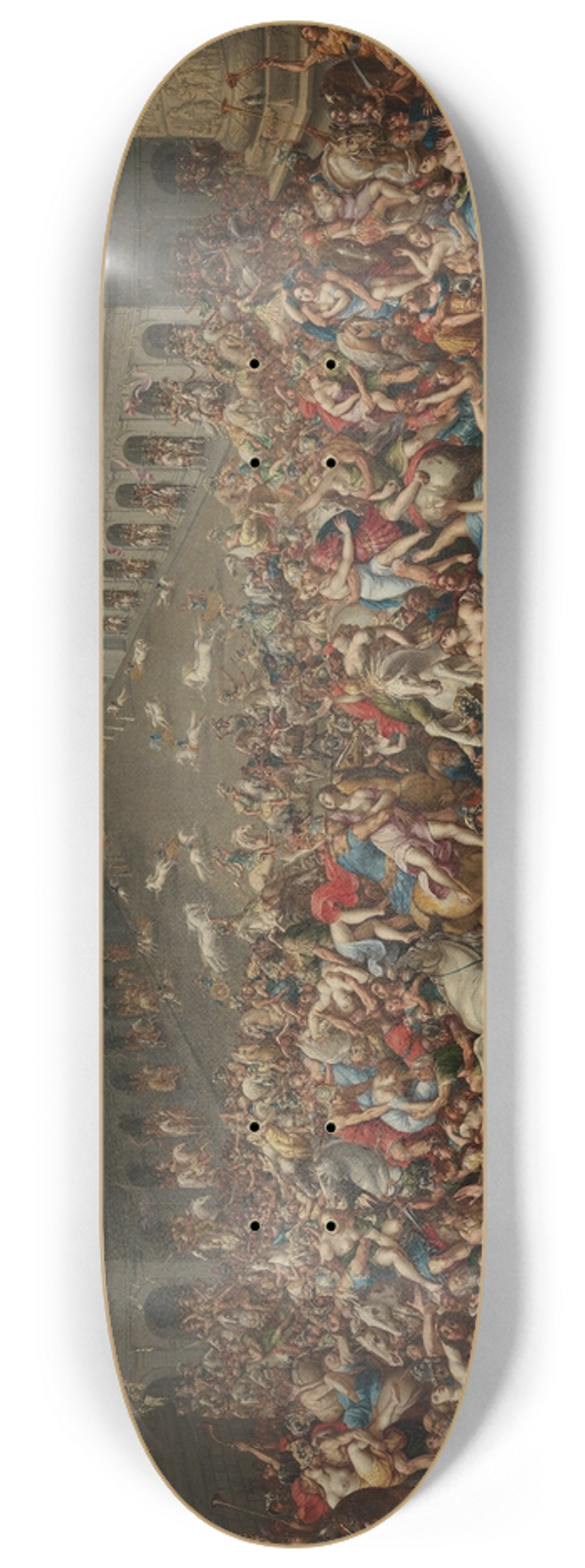 Claude Druet - The Rape of the Sabine Women 8.25 inch art skate deck