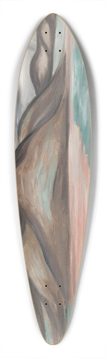 Marsden Hartley - New Mexico Recollection No. 8 39.3 inch art pintail longboard deck