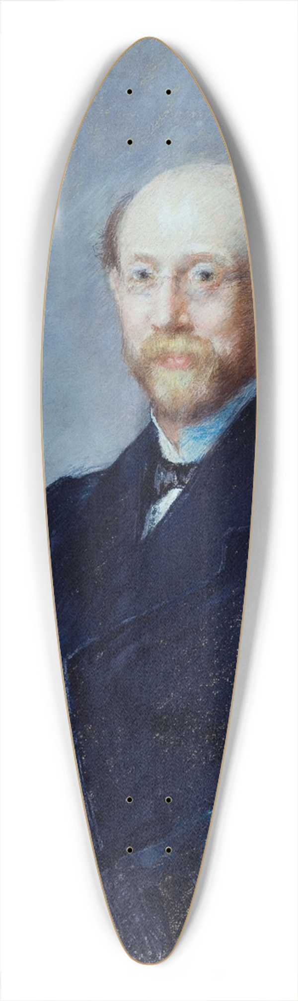 Mary Cassatt - Portrait dhomme 39.3 inch art pintail longboard deck