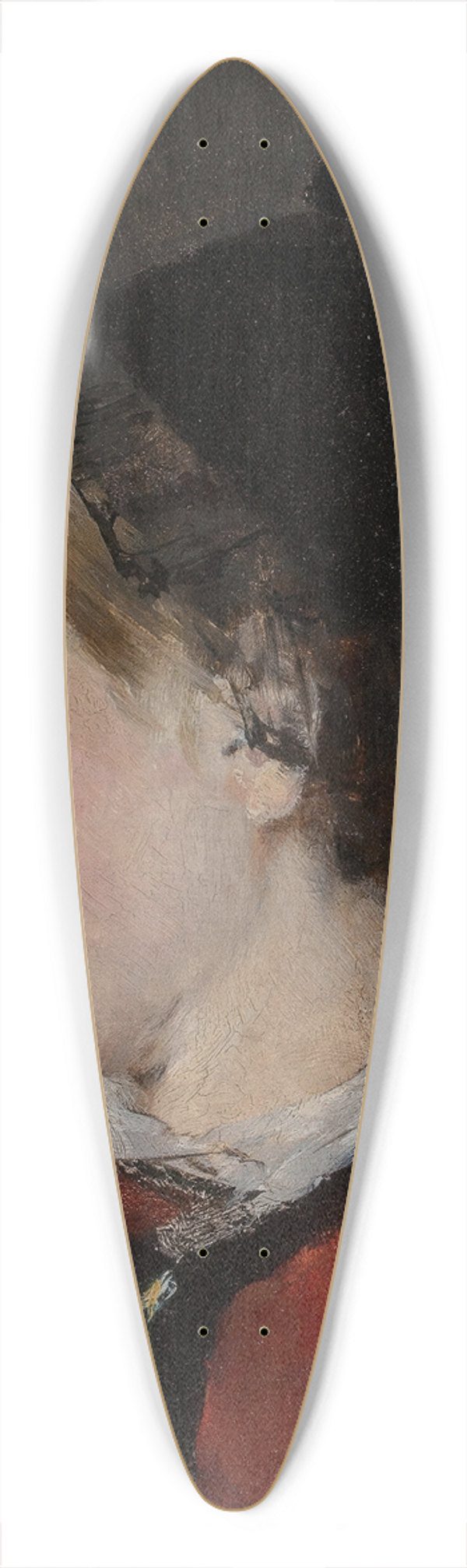 Mary Cassatt - Portrait of Madame Sisley 39.3 inch art pintail longboard deck