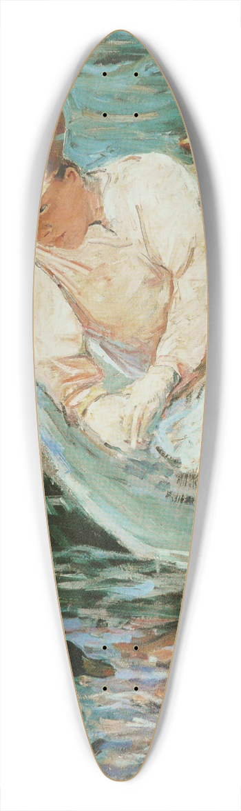 Mary Cassatt - Summertime 39.3 inch art pintail longboard deck