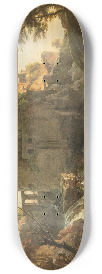 Claude-Joseph Vernet - View OfTivoli 8.25 inch art skate deck