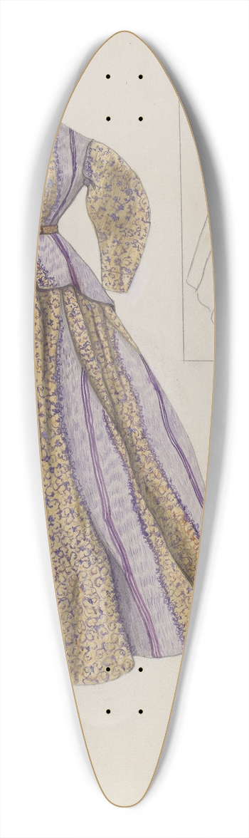 Mary E. Humes - Costume 39.3 inch art pintail longboard deck