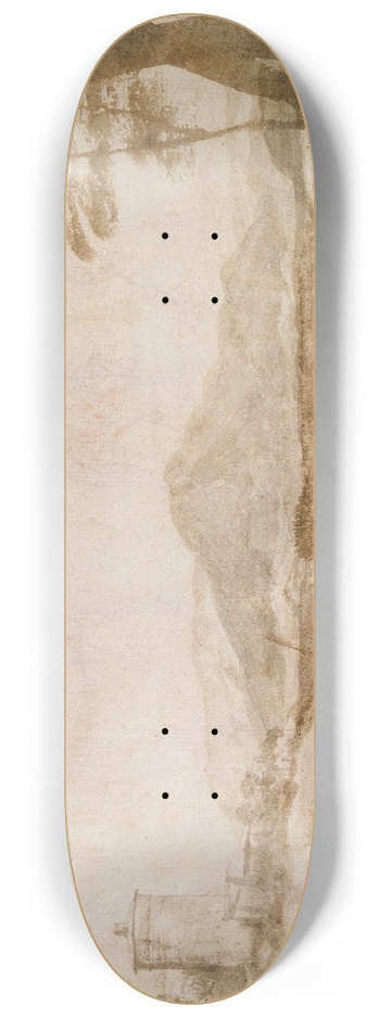 Claude Lorrain - Landscape 8.25 inch art skate deck