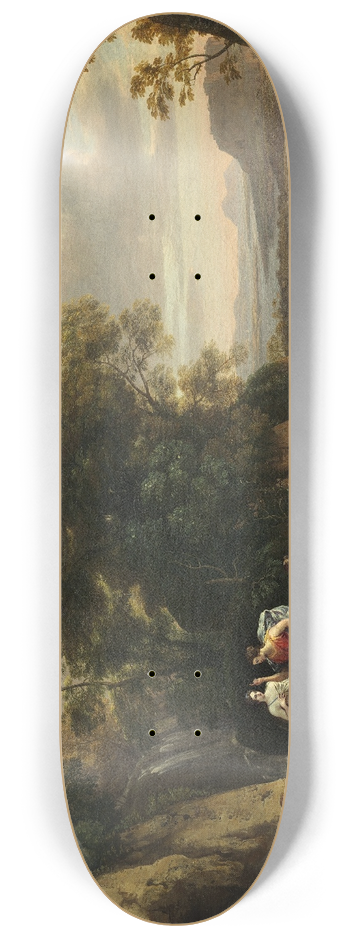 Claude Lorrain - The Judgment of Paris 8.25 inch art skate deck