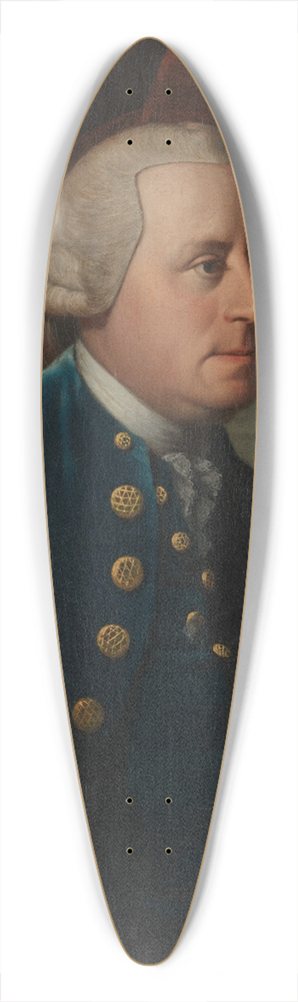 Matthew Pratt - Reynold Keen 39.3 inch art pintail longboard deck