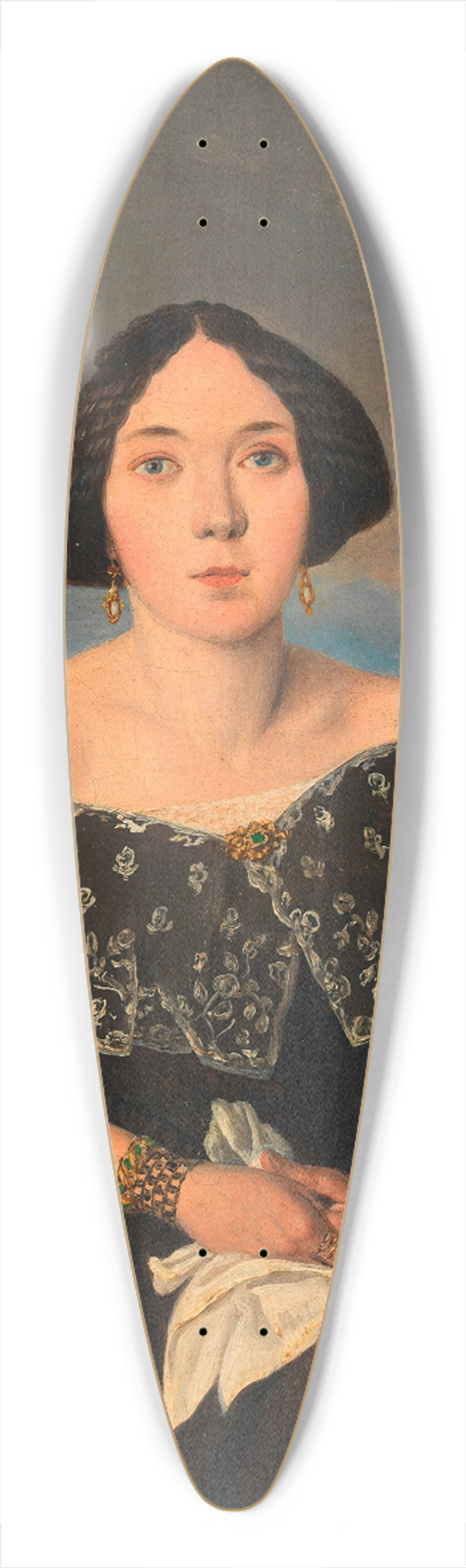 Matthias Rudolf Toma - Anna Toma, Gattin des Knstlers 39.3 inch art pintail longboard deck