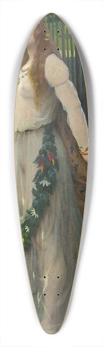 Maurice Chabas - Nma 39.3 inch art pintail longboard deck
