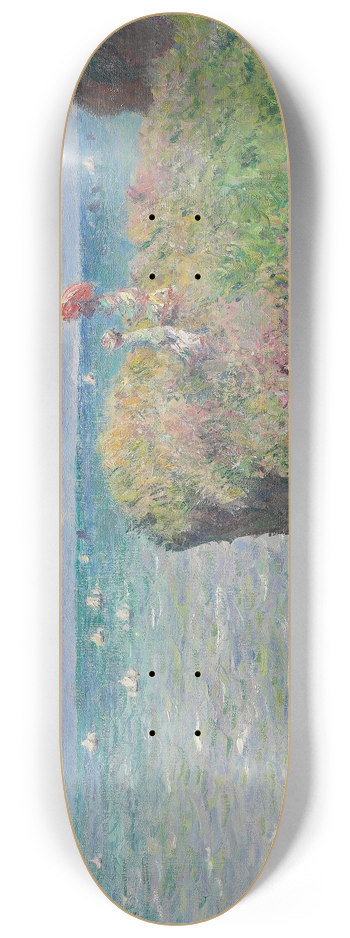 Claude Monet - Cliff Walk at Pourville 8.25 inch art skate deck