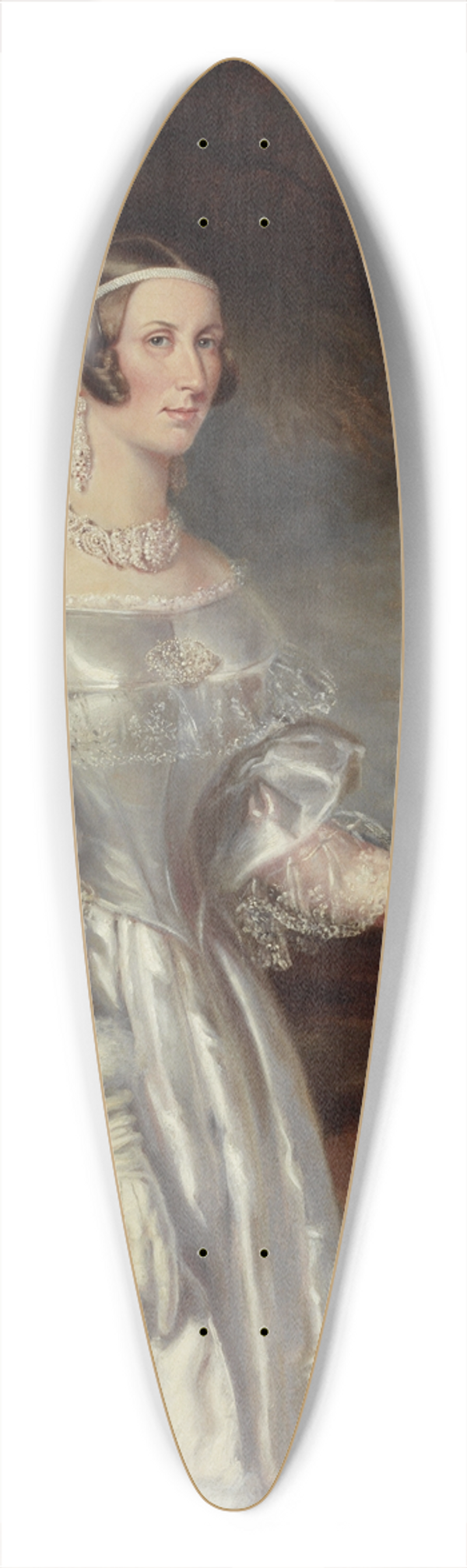 Maurice Felton - Portrait of Mrs Alexander Spark 39.3 inch art pintail longboard deck