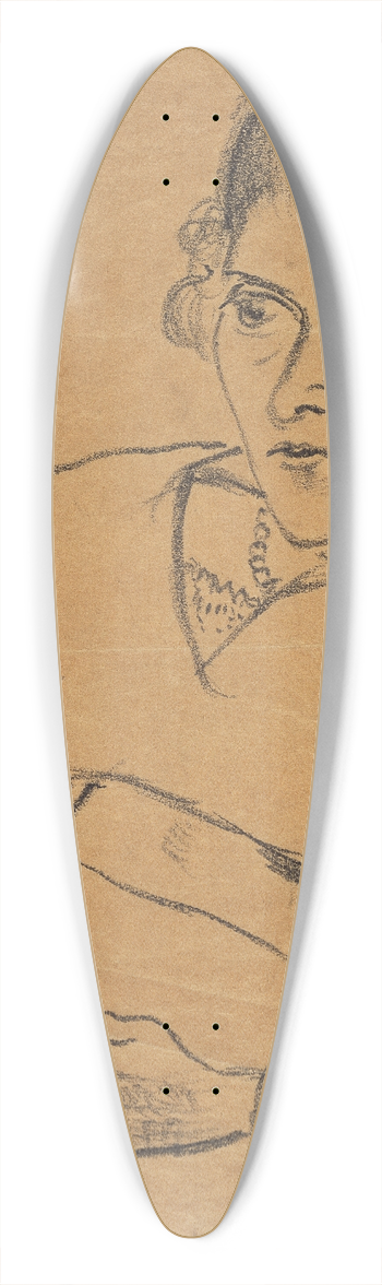 Max Beckmann - Fridel Battenberg, Halbfigur, sitzend 39.3 inch art pintail longboard deck