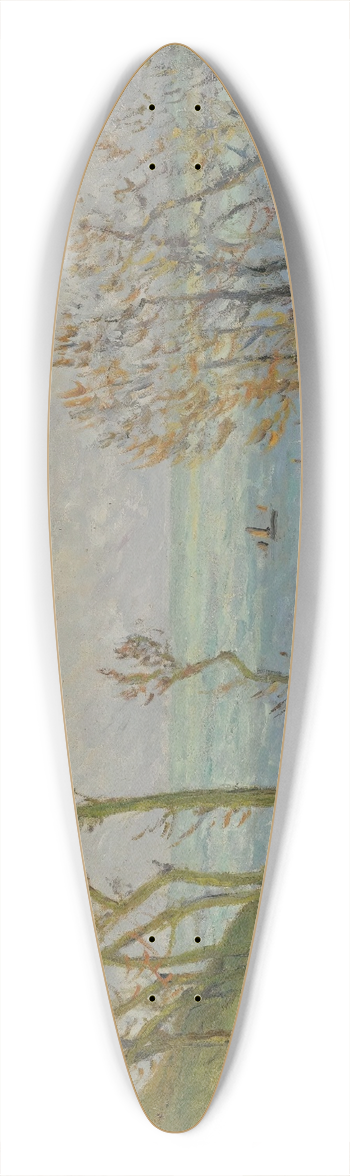Maxime Maufra - Le Vallon, Vaucottes-Sur-Mer 39.3 inch art pintail longboard deck