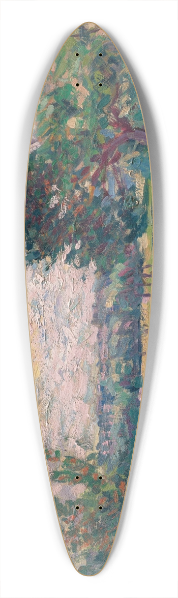 Maximilien Luce - Le verger 39.3 inch art pintail longboard deck