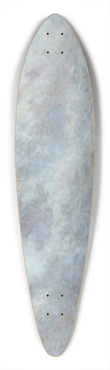 Maximilien Luce - Mer, Somme 39.3 inch art pintail longboard deck