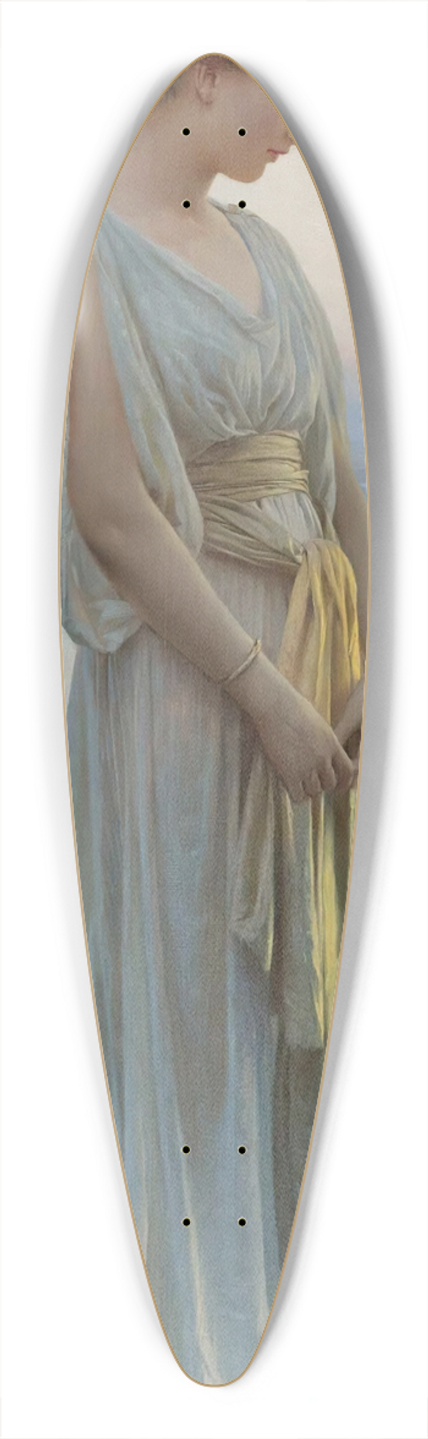 Max Nonnenbruch - Evening By The Lake 39.3 inch art pintail longboard deck