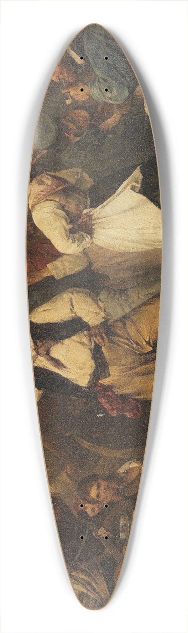 Max Rentel - Fishermans dance 39.3 inch art pintail longboard deck
