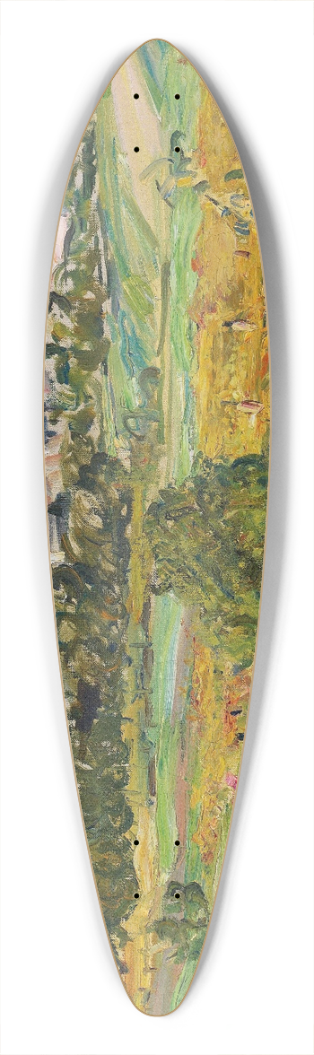 Max Slevogt - Pflzer Landschaft 39.3 inch art pintail longboard deck
