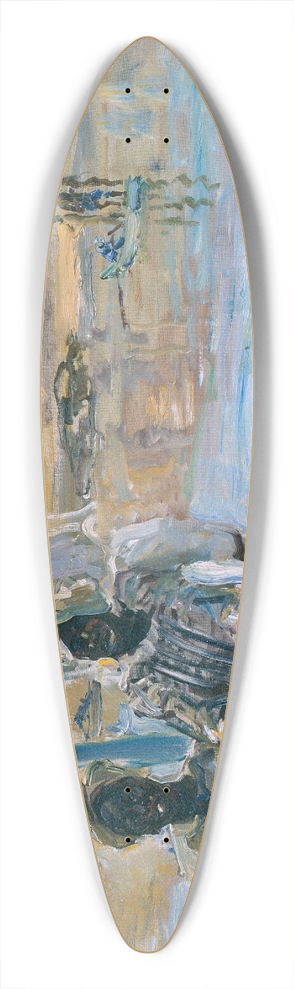 Max Slevogt - Pirates 39.3 inch art pintail longboard deck