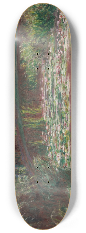 Claude Monet - Water Lily Pond 8.25 inch art skate deck