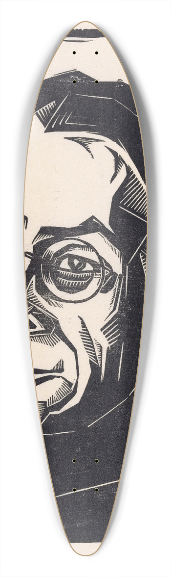 Meijer Bleekrode - Portret van Abraham Bleekrode 39.3 inch art pintail longboard deck