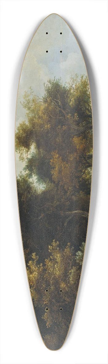 Meindert Hobbema - Entrance to a Forest 39.3 inch art pintail longboard deck