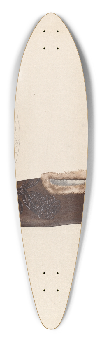 Melita Hofmann - Slipper 39.3 inch art pintail longboard deck