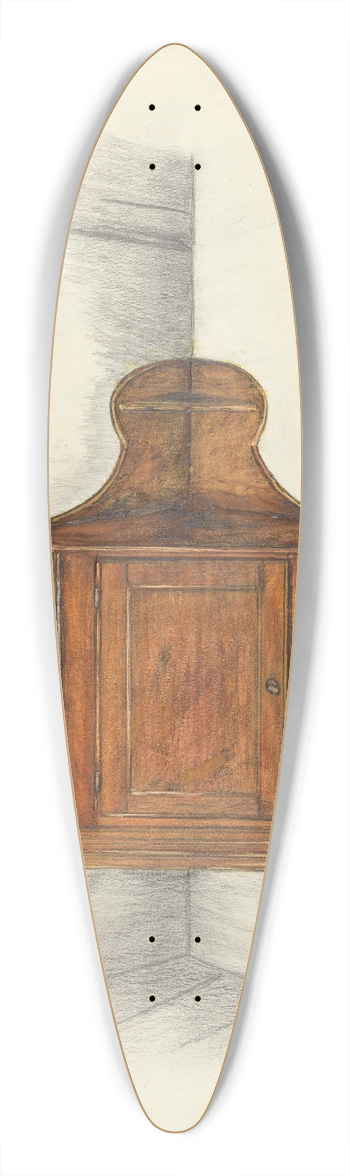 Meyer Goldbaum - Corner Cupboard 39.3 inch art pintail longboard deck