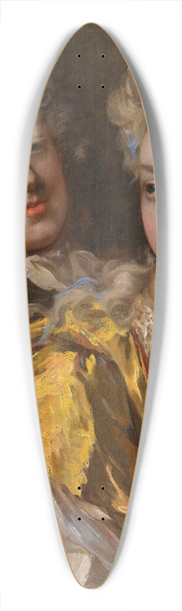 Michael Dahl - Portrait Of A Lady And A Gentleman 39.3 inch art pintail longboard deck