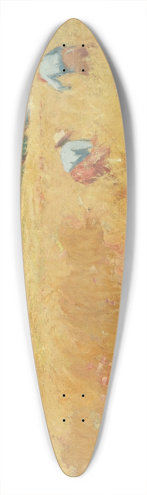 Michalis Oikonomou - In The Field 39.3 inch art pintail longboard deck