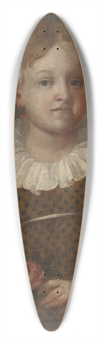 Micha Stachowicz - Posthumous portrait of Elbietka Pade (18111818), daughter of Elbieta and Marcin 39.3 inch art pintail longboard deck
