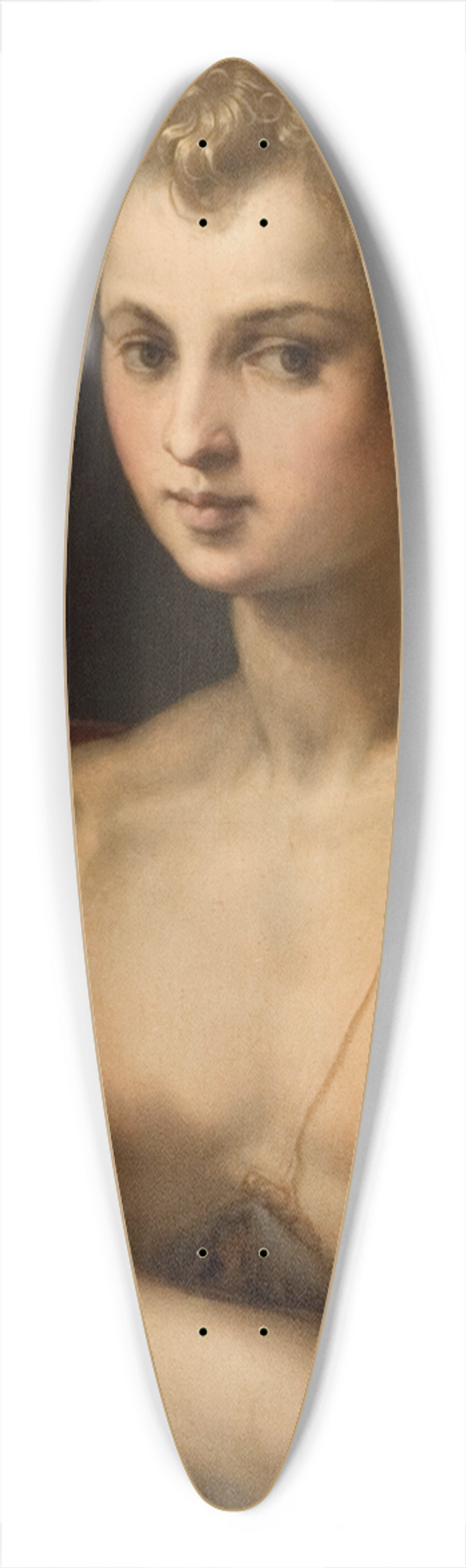 Michele Tosini - Saint John the Baptist 39.3 inch art pintail longboard deck