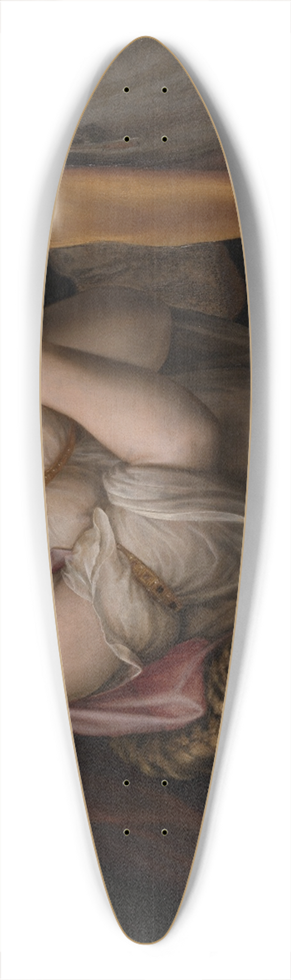 Michiel Coxcie - Susanna und die beiden Alten 39.3 inch art pintail longboard deck