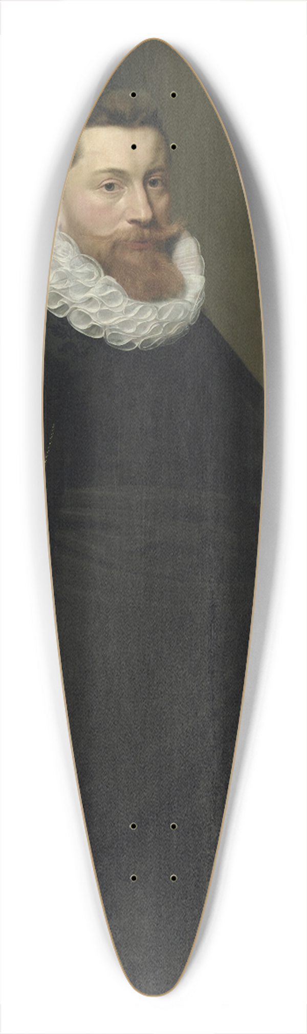 Michiel Jansz. Van Mierevelt - Portrait of a Gentleman 39.3 inch art pintail longboard deck
