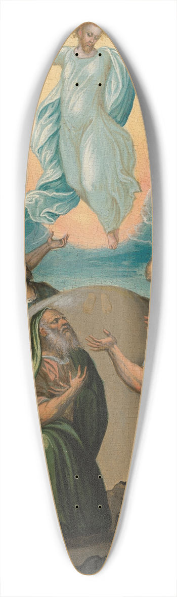 Mikhail Damaskinos - The Ascension 39.3 inch art pintail longboard deck