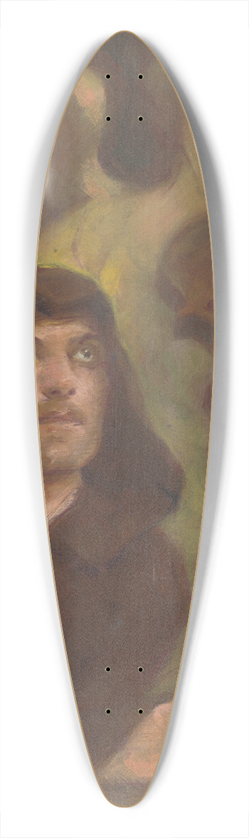 Milan Thomka Mitrovsk - In Ecstasy 39.3 inch art pintail longboard deck