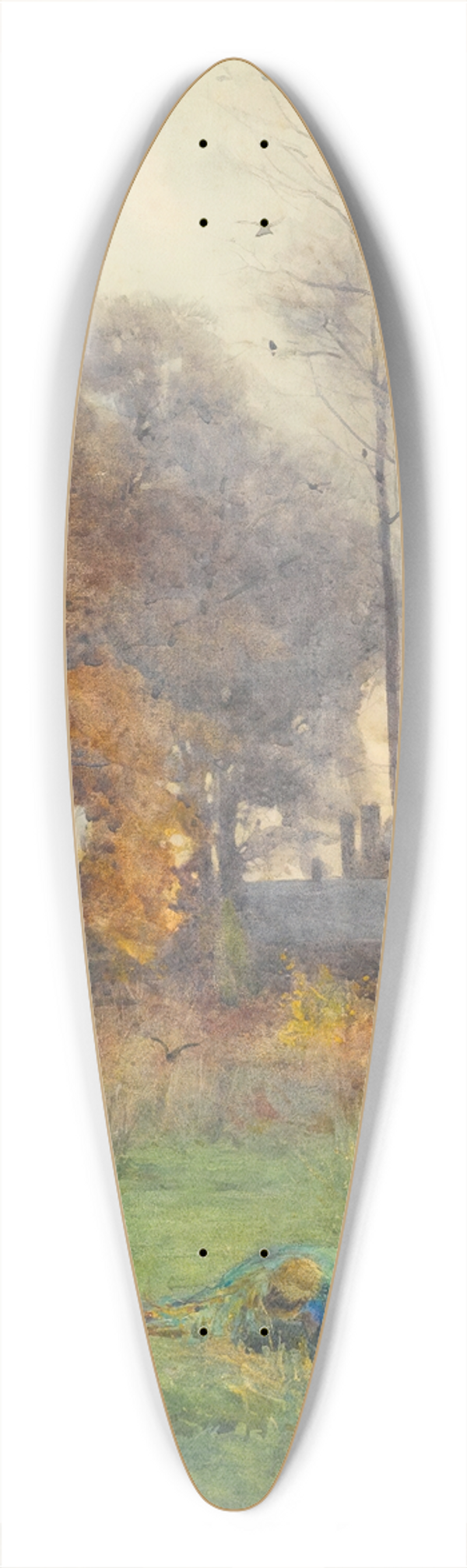 Mildred Anne Butler - Autumn Days 39.3 inch art pintail longboard deck