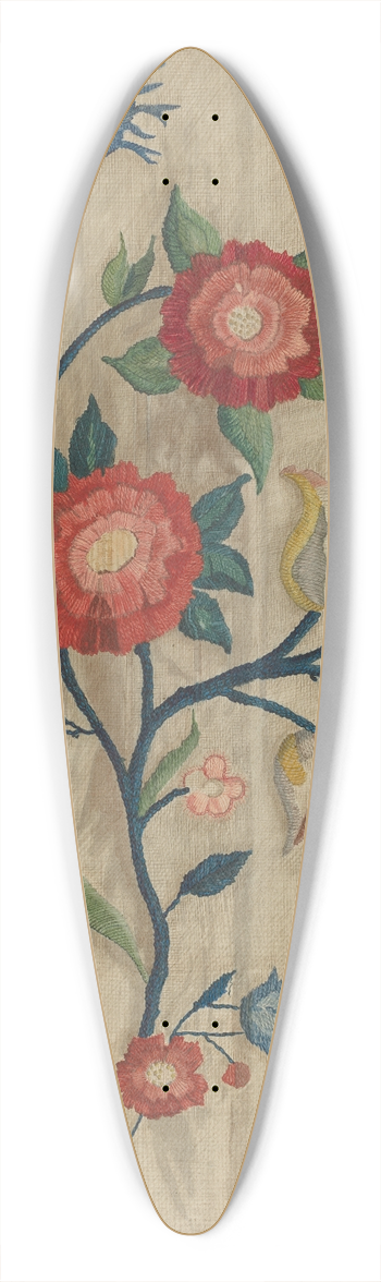 Mildred E. Bent - Bed Canopy Detail 39.3 inch art pintail longboard deck