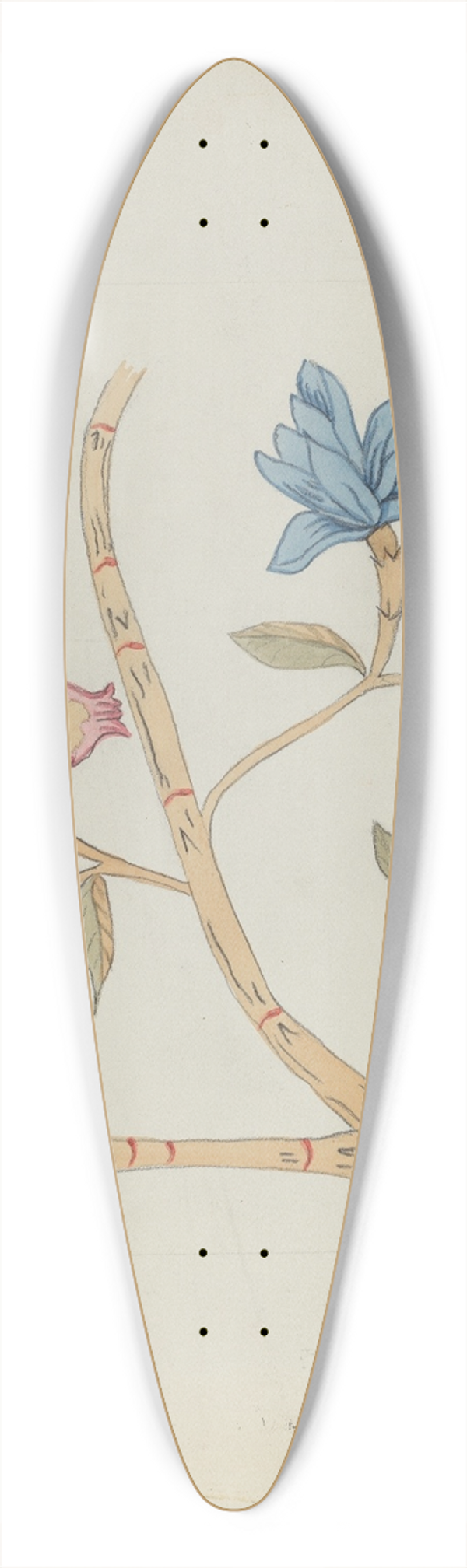 Mildred Prince - Applique Quilt 39.3 inch art pintail longboard deck