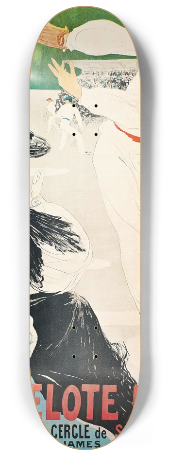 Clmentine Hlne Dufau - PELOTE BASQUE 8.25 inch art skate deck