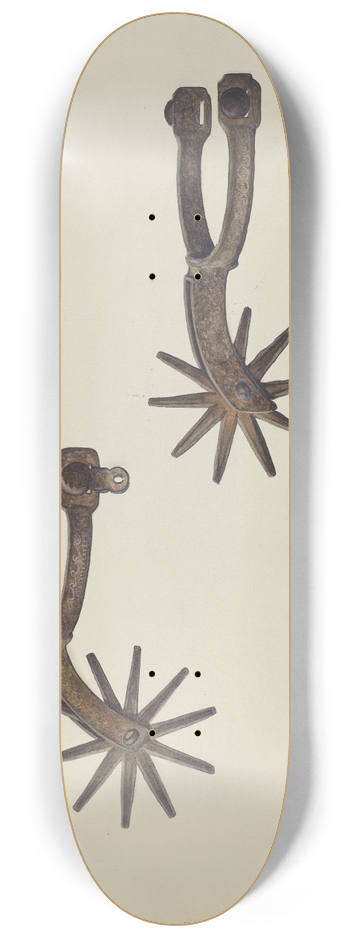 Clyde L. Cheney - Spurs 8.25 inch art skate deck