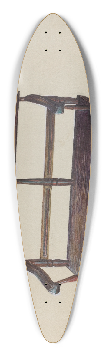 Mina Lowry - Childs Settee 39.3 inch art pintail longboard deck